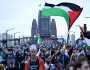 آسٹریلیا میں فلسطین کے حق مظاہرہ، سڈنی ہاربر برج پر عوام کا سمندر اُمڈ آیا