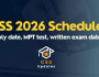 سی ایس ایس امتحانات 2026 کے شیڈول کا اعلان کر دیا گیا