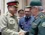 آرمی چیف سے ایرانی کی مسلح افواج کے چیف کی ملاقات ،  علاقائی سلامتی،دوطرفہ دفاعی تعاون پر تبادلہ خیال