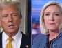 ٹرمپ کا مارین لی پین کی حمایت میں بیان، فرانس میں “سیاسی سازش” کا الزام