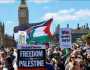 برطانیہ میں فلسطینیوں کی حمایت میں نکبہ مارچ، ہزاروں افراد سڑکوں پر نکل آئے