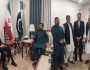 پاک ایران فرینڈشپ فورم کے وفد کا عزیز الرحمن مجاہد کی قیادت میں ایرانی سفارت خانے کا دورہ، گجرات آنے کی دعوت