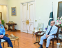 وزیراعظم شہباز شریف سے ایئر چیف مارشل کی ملاقات، وطن کے دفاع میں پاک فضائیہ کے کردار کو خراج تحسین