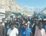 گلگت بلتستان : احتجاجی تاجروں نے سوست امیگریشن بند کرادیا 