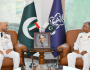 یو اے ای نیول فورسز کے کمانڈر کی ایڈمرل نوید اشرف سے ملاقات، باہمی تعاون مزید مضبوط بنانے پر اتفاق