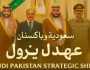 پاک ،سعودی دفاعی معاہدے پر خصوصی گانا ’’عھدل یزول‘‘ جاری کر دیا گیا ، سوشل میڈیا پر دھوم