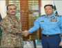 آرمی چیف کی ایئر ہیڈ کوارٹر آمد، بھارتی طیارے گرانے پر فضائیہ کو خراج تحسین پیش کیا