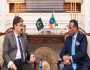 ایتھوپیا کے سفیر ڈاکٹر جمال بکر کی پاکستان کے سیکرٹری دفاع سے ملاقات