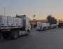 امدادی سامان سے بھرا ٹرکوں کا ایک قافلہ غزہ کی پٹی میں داخل ہو گیا