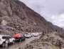 چیلاس: شاہراہِ قراقرم گزشتہ رات سے لینڈ سلائیڈنگ کے باعث بند