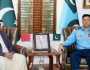 پاک فضائیہ کے سربراہ سے بحرین نیشنل گارڈ کے کمانڈر کی ملاقات